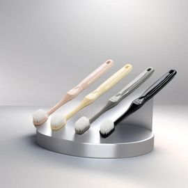 [Amiden] Wide-Headed Toothbrush 1EA – 1.5X Larger Head, Double Slim Bristles, 6-Row Design for Effective Cleaning - Made in Korea